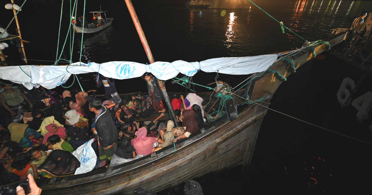 Boat With Dozens Of Rohingya Kids Lands In Aceh | The ASEAN Post